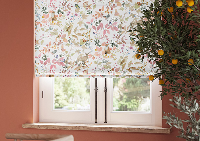 Hedgerow Velvet, Persephone - Motorised Roman Blind - Image 5